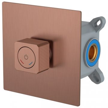 Смеситель Богеме (Boheme) автоматический встроенный Quad Brushed Bronze 154-5-BRB