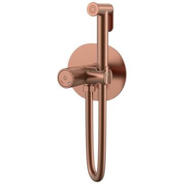 Смеситель Богеме (Boheme) гигиенический Tech Copper Brushed 157-CB