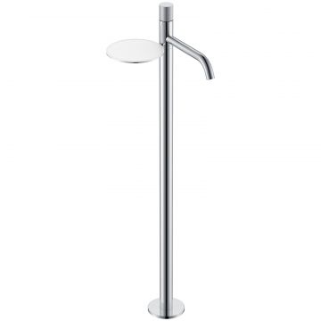 Смеситель Богеме (Boheme) Stick напольный для умыв. Chrome Spirale 120-CRCR.4