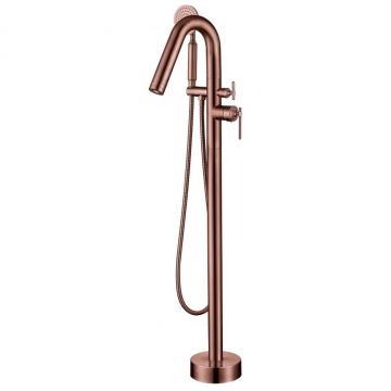 Смеситель Богеме (Boheme) напольный Eterna Copper Brushed 179-CB