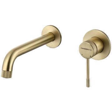 Смеситель встроенный HansenPro (ХансенПро) HL12098-D Матовое Золото