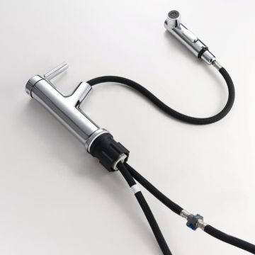 Смеситель для раковины с выдвижным изливом G.Lauf (Глауф) GOG10-A012, хром