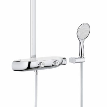 Душевая система Grohe Rainshower SmartControl 360 MONO с термостатическим смесителем, 2 режима верхнего душа, хром 26361000