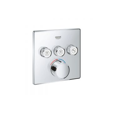 Смеситель для душа Grohe (Гроэ) Grohtherm SmartControl на 3 выхода, внешняя часть, хром 29149000