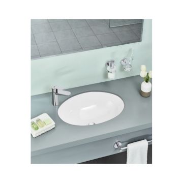 Смеситель для раковины Grohe (Гроэ) BauEdge с донным клапаном, M-Size, хром 23758000