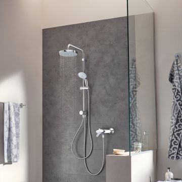 Набор для ванны 2 в 1: Eurosmart 2015 Смеситель для ванны Grohe (33555002), New Tempesta 200 Душевая система Grohe с переключателем (27389002) 124410