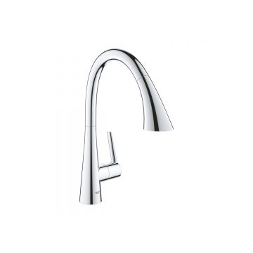Смеситель для кухни Grohe (Гроэ) Zedra с выдвижной лейкой, хром 32294002