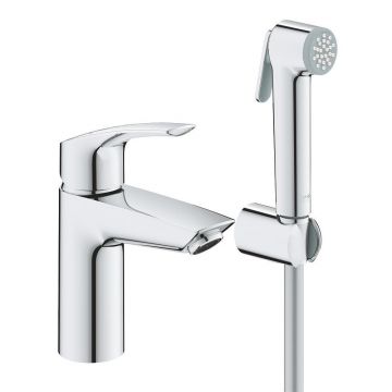 Смеситель для раковины Grohe (Гроэ) Eurosmart, DN 15 S-Size, хром 23124003