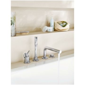 Смеситель для ванны Grohe Essence на 4 отверстия, хром 19578001