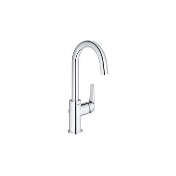 Смеситель для раковины Grohe (Гроэ) BauFlow с донным клапаном, L-Size, хром 23753000