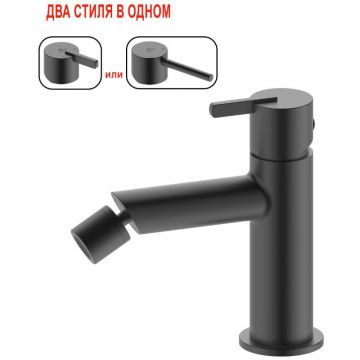Смеситель на биде Ganzer (Ганзер) GZ03151-Q Графит