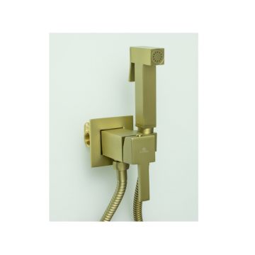 Смеситель для биде скрытого монтажа Ganzer (Ганзер) GZ72101-S Set Матовый золотой