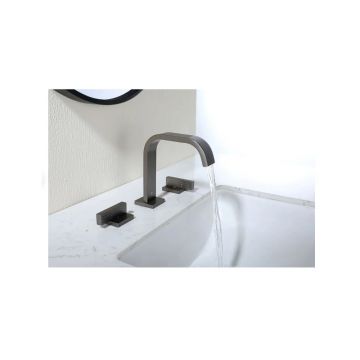 Смеситель на борт раковины Ganzer (Ганзер) GZ01115-Q Графит