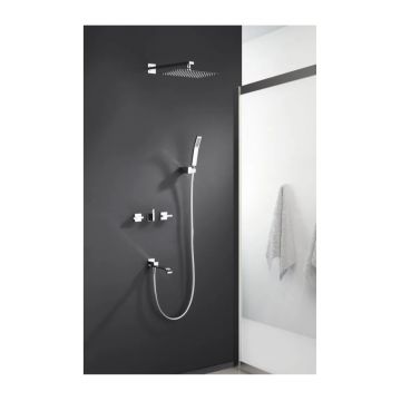Душевой комплект скрытого монтажа Ganzer (Ганзер) GZ01165 Хром