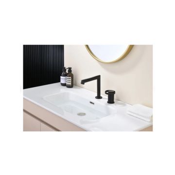 Смеситель на борт раковины Ganzer (Ганзер) GZ19114-C Черный