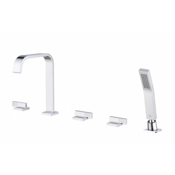 Смеситель на борт ванны Ganzer (Ганзер) GZ01133 Хром