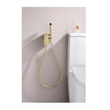 Смеситель для биде скрытого монтажа Ganzer (Ганзер) GZ06157-S Матовое золото