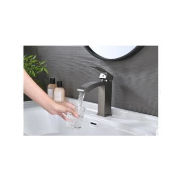Смеситель для раковины Ganzer (Ганзер) GZ44111-Q Графит