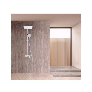 Душевая система Ganzer (Ганзер) GZ44161-F Белый/хром