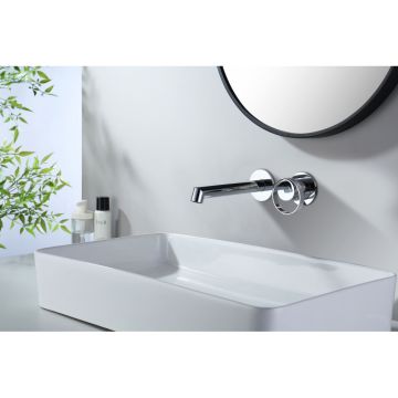 Смеситель для раковины Ganzer (Ганзер) GZ19144 скрытого монтажа, хром