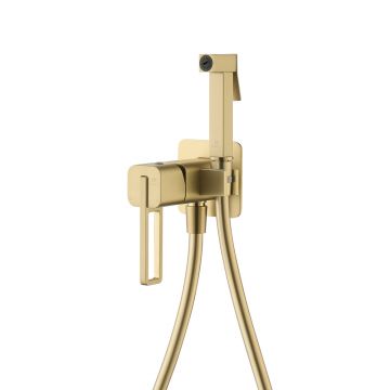 Смеситель для душа Ganzer (Ганзер) GZ12157-S скрытого монтажа, матовое золото