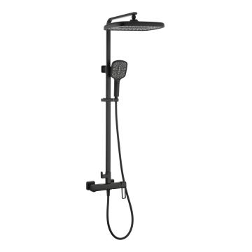 Душевая система Ganzer (Ганзер) GZ12163-C, черный