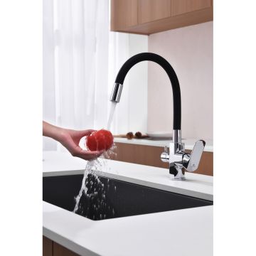 Смеситель для кухни Ganzer (Ганзер) GZ06127 под фильтр, хром