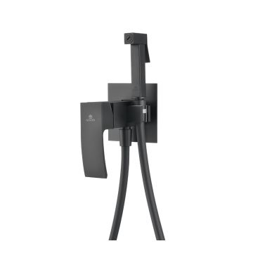 Смеситель для биде Ganzer (Ганзер) GZ44157-C скрытого монтажа, черный