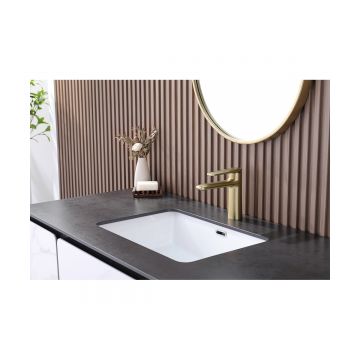 Смеситель для раковины Ganzer (Ганзер) GZ02111-S, матовое золото