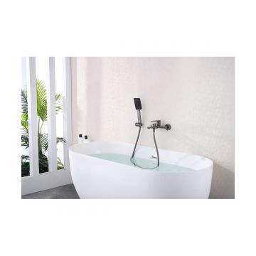 Смеситель для ванны Ganzer (Ганзер) GZ02131-Q, графит