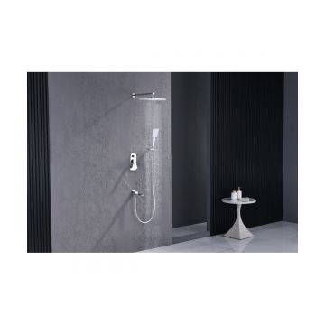 Душевая система Ganzer (Ганзер) GZ02165 скрытого монтажа, хром