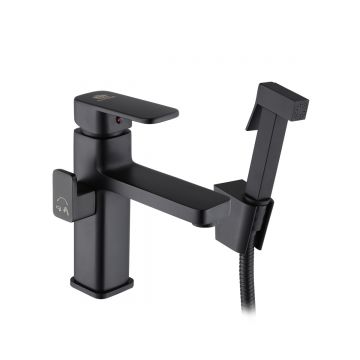 Смеситель для биде Ganzer (Ганзер) GZ12053-C, черный