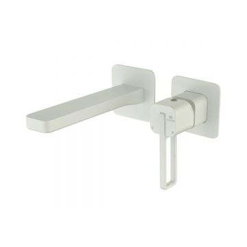 Смеситель для раковины Ganzer (Ганзер) GZ12144-F скрытого монтажа, белый