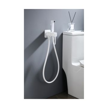 Смеситель для биде Ganzer (Ганзер) GZ12157-F, белый