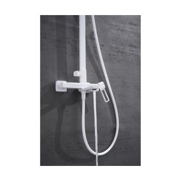 Душевая система Ganzer (Ганзер) GZ12163-F, белый