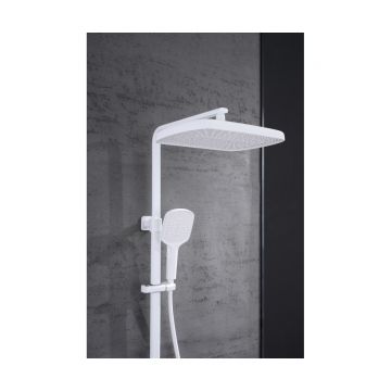 Душевая система Ganzer (Ганзер) GZ12163-F, белый