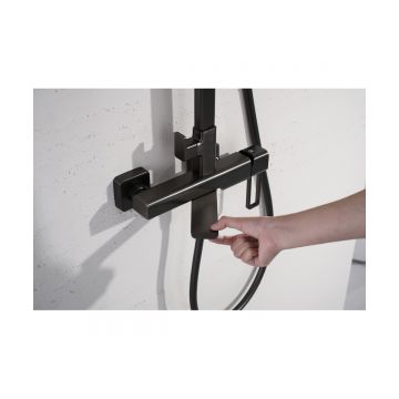 Душевая система Ganzer (Ганзер) GZ12163-Q, графит