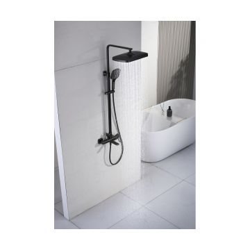 Душевая система Ganzer (Ганзер) GZ12163-Q, графит