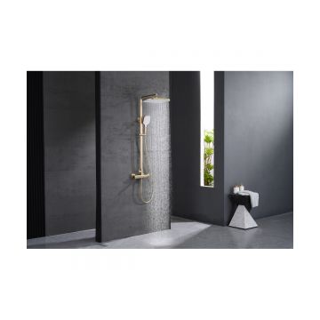 Душевая система Ganzer (Ганзер) GZ12163-S, матовое золото