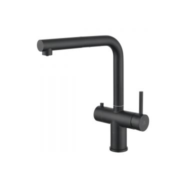 Смеситель для кухни Ganzer (Ганзер) GZ16036-C выдвижной, черный