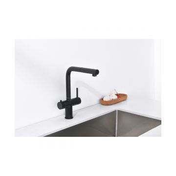 Смеситель для кухни Ganzer (Ганзер) GZ16036-C выдвижной, черный