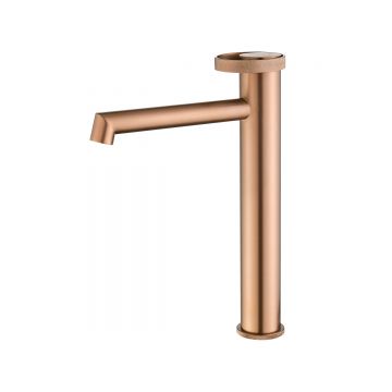 Смеситель для раковины-чаши Ganzer (Ганзер) GZ19112-R, розовое золото