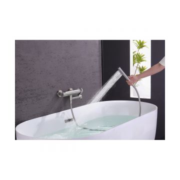 Смеситель для ванны Ganzer (Ганзер) GZ19132-G, сатин