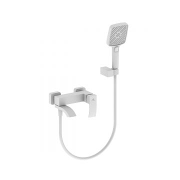 Смеситель для душа Ganzer (Ганзер) GZ44131-F, белый,хром