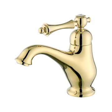 Смеситель для раковины Ganzer (Ганзер) GZ77111-E, золото