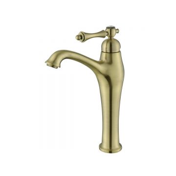 Смеситель для раковины-чаши Ganzer (Ганзер) GZ77113-D, бронза