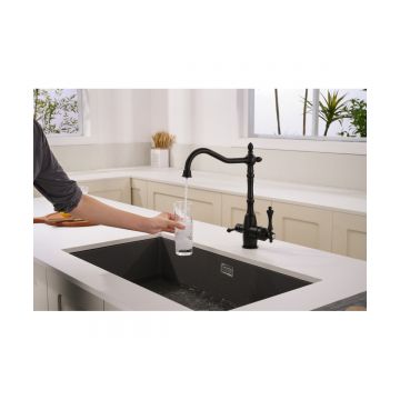 Смеситель для кухни Ganzer (Ганзер) GZ77122-C под фильтр, черный