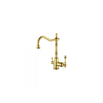 Смеситель для кухни Ganzer (Ганзер) GZ77122-E под фильтр, золото