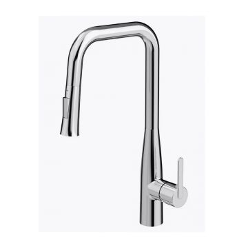 Смеситель для кухни Kaiser (Кайзер) Claro с выдвижной лейкой, Chrome 22144