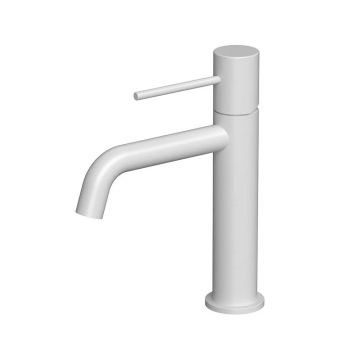 Смеситель для раковины Kaiser (Кайзер) Vita тюльпан, White matt 43211-4